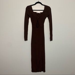 ZARA | Brown Maxi dress | Size M